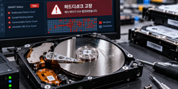 하드디스크 고장
