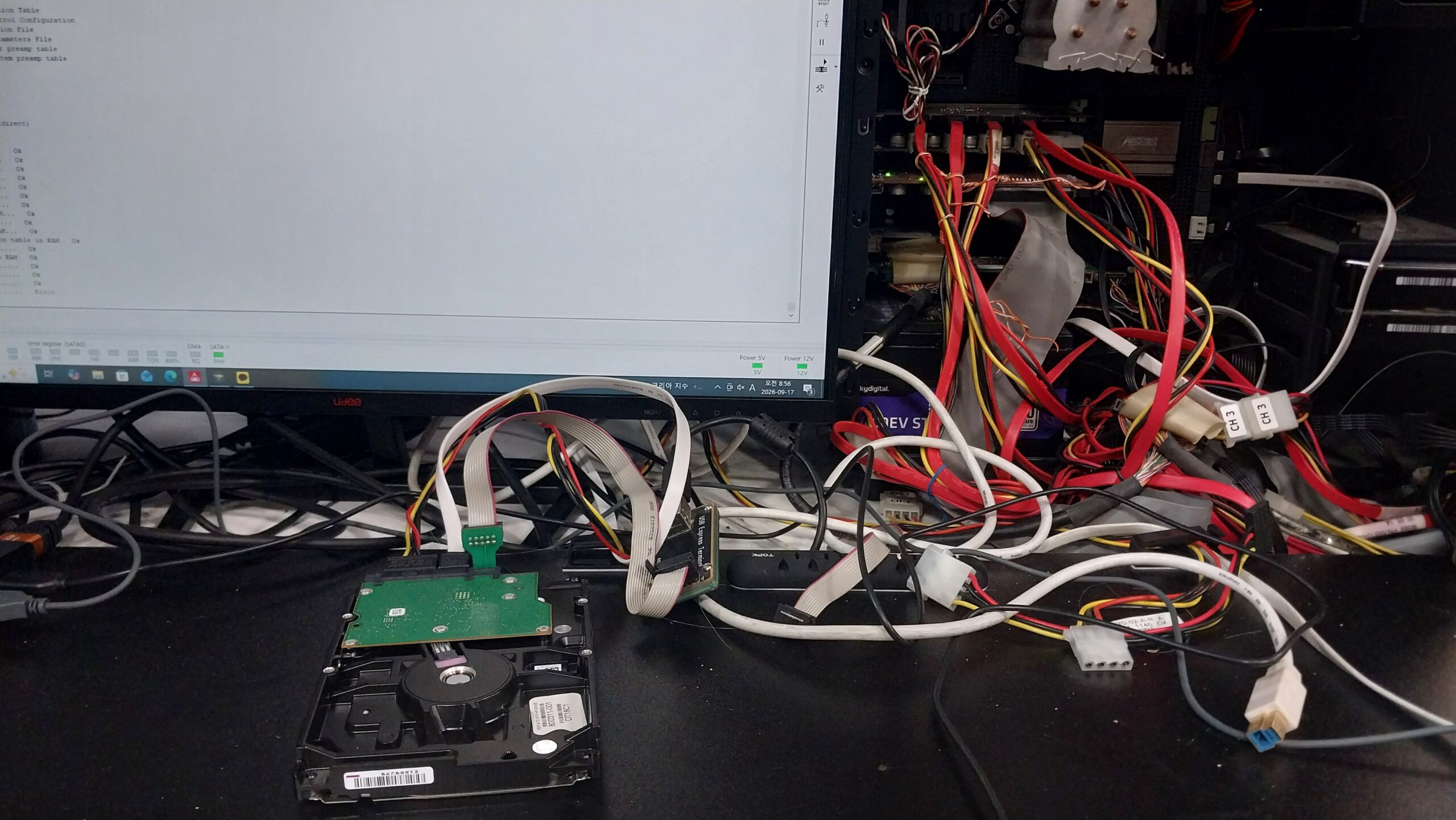 인젠 PC-3000 UDMA HDD 데이터복구 전문장비