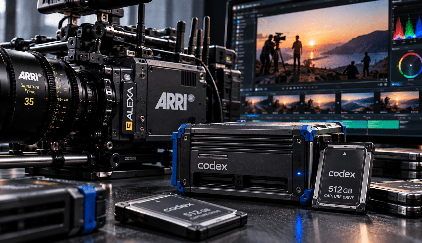 ARRI Alexa Codex 영상복구