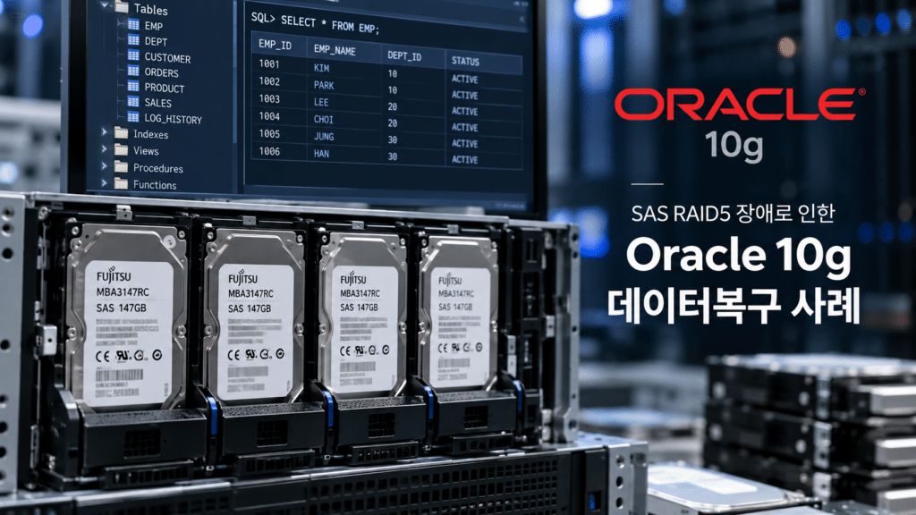 Oracle 10g 데이터베이스 복구