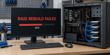 PC RAID Rebuild 중단·실패 데이터복구