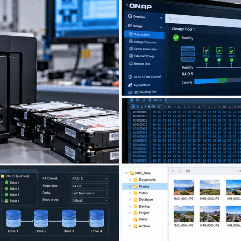QNAP NAS RAID5 데이터복구