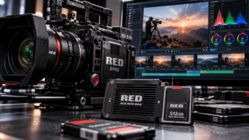 RED EPIC R3D 촬영영상 복구