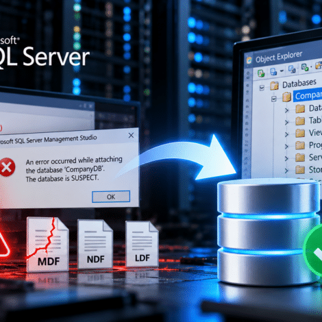 데이터베이스 헤더 손상으로 인한 SQL Server 장애