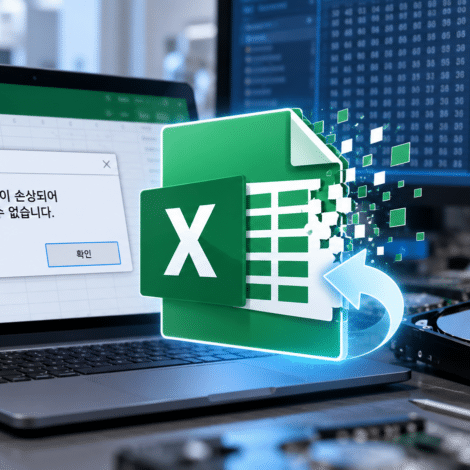 손상된 Excel 파일 복구
